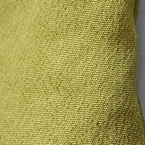 XXI Chartreuse Tank Top Womens Medium Ruffle Flower Yoke Sleeveless‎ Yellow Lime - Picture 15 of 16